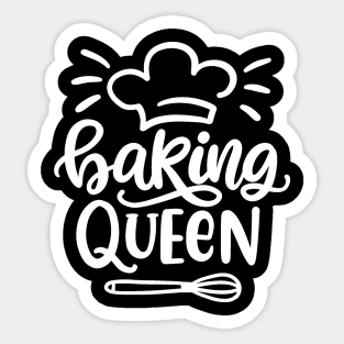 Baking Queen Sticker